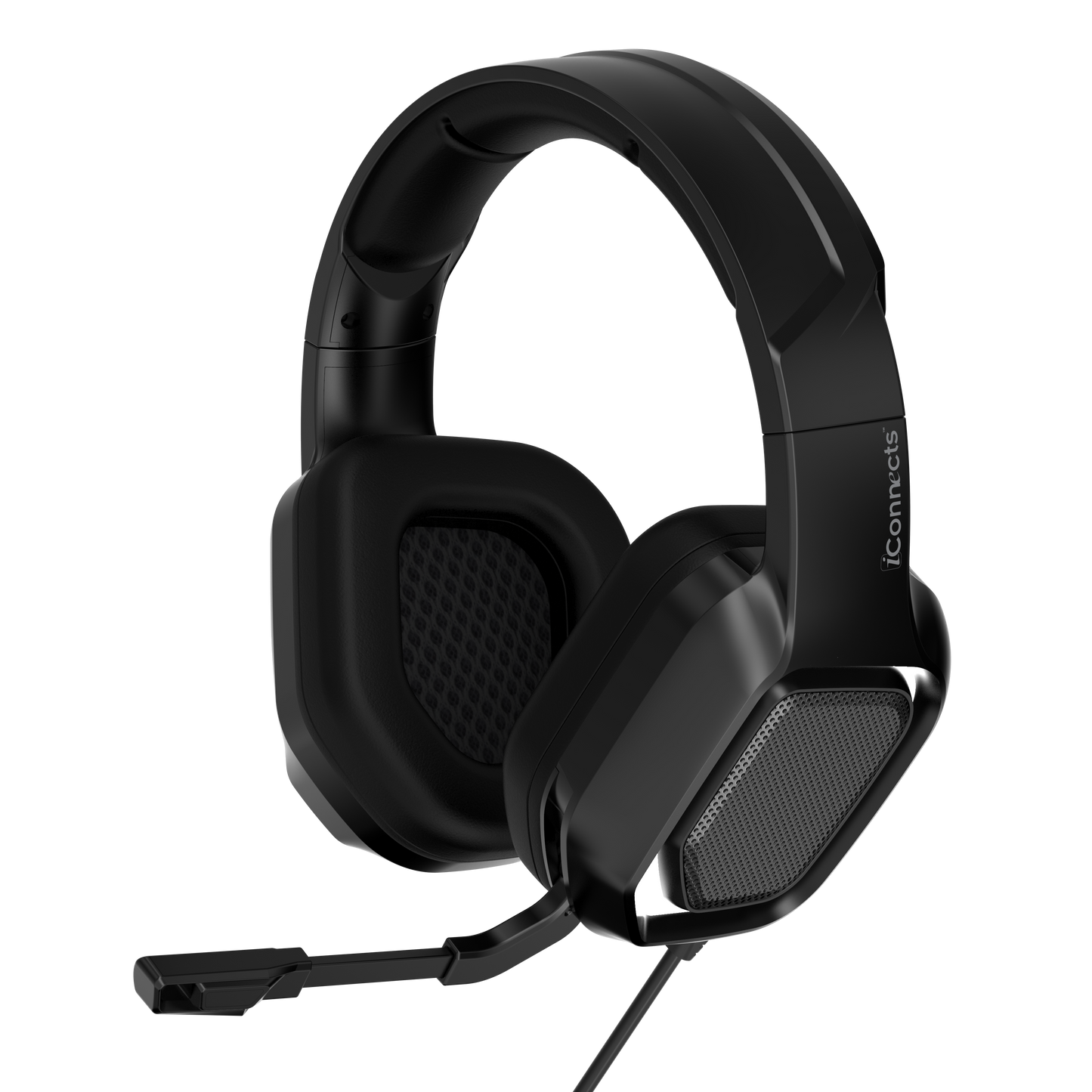 ICONNECTS GAMING/CONFERENCE HEADPHONES BLACK ICGC100