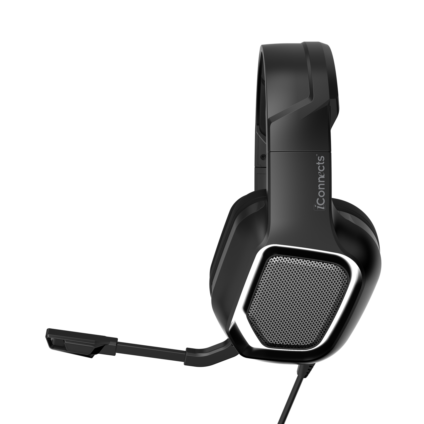 ICONNECTS GAMING/CONFERENCE HEADPHONES BLACK ICGC100