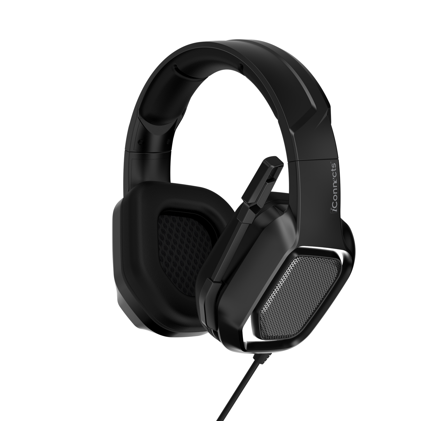 ICONNECTS GAMING/CONFERENCE HEADPHONES BLACK ICGC100