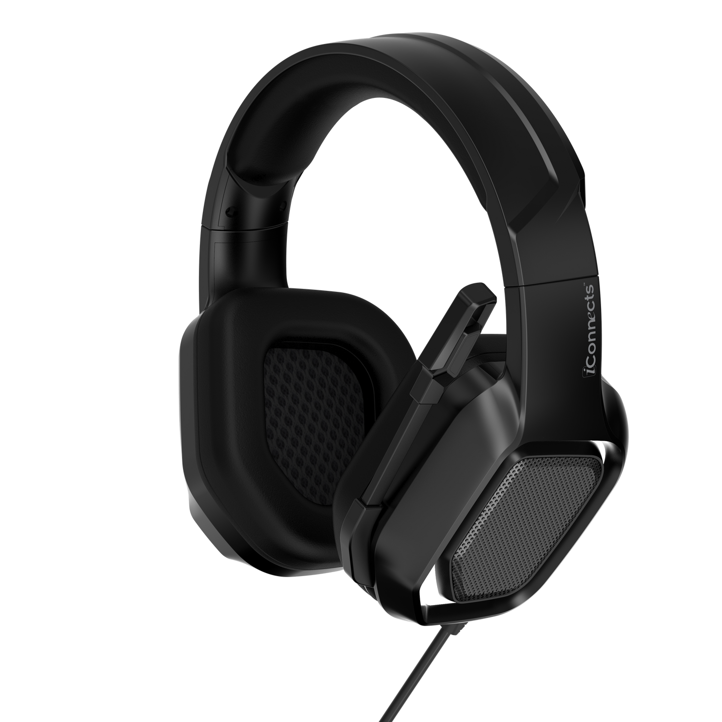 ICONNECTS GAMING/CONFERENCE HEADPHONES BLACK ICGC100