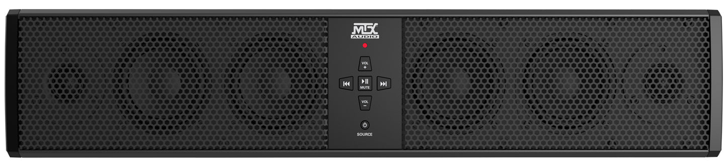 MTX AMPLIFIED BLUETOOTH SOUND BAR SPEAKER SYSTEM MUD6SPBT