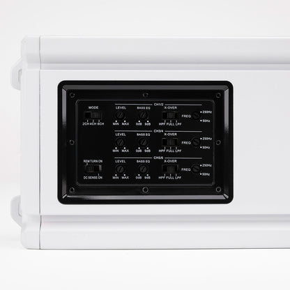 MB QUART 6 CHANNEL NAUTIC WTRPRF AMPLIFIER GLOSS WHT NA36006