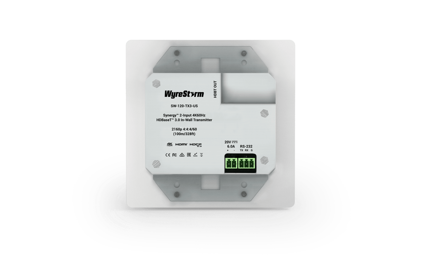 WYRESTORM 20V 6A PWR SUPPLY FOR SW120TX3-US/UK  PSU20V6AWP