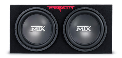 MTX TERMINATOR DUAL 12 VENTED PARTY PACK + AMP  TNP212DV