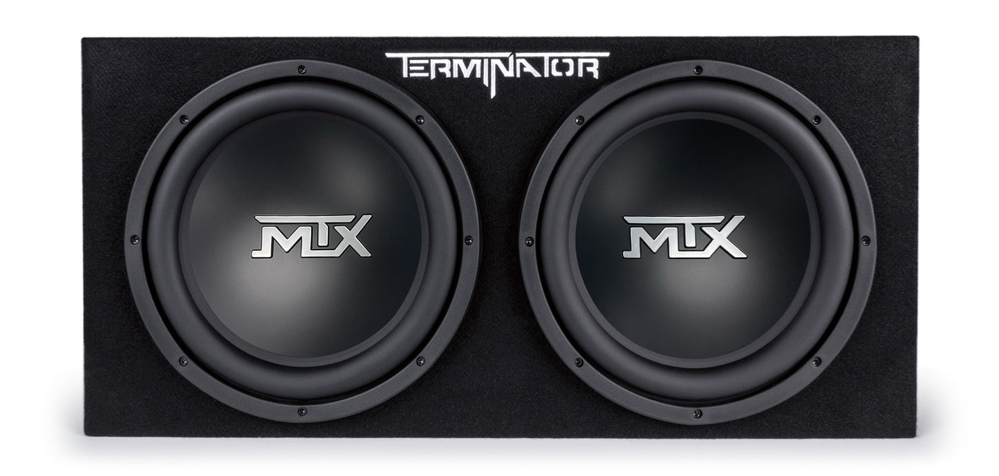 MTX TERMINATOR DUAL 12 SEALED PARTY PACK + AMP TNP212D2