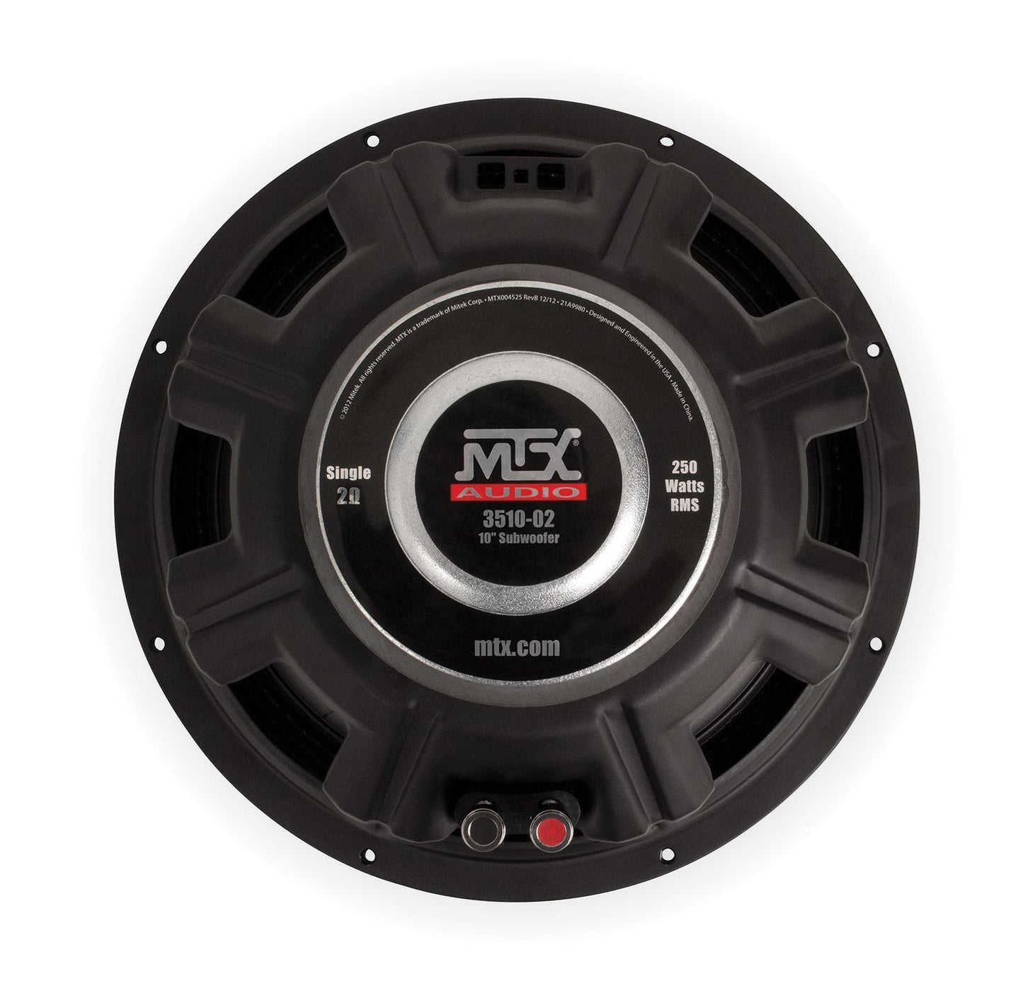 MTX 35 SERIES 10 DUAL 2 OHM SUBWOOFER 351002