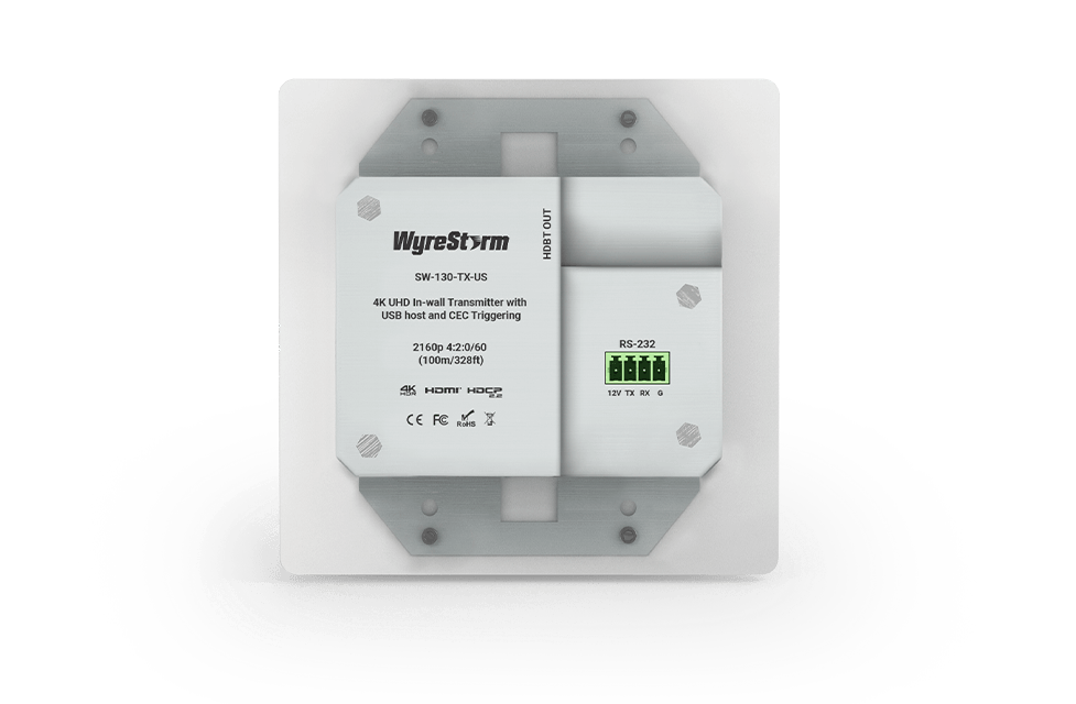 WYRESTORM 3-INPUT IN WALL HDBASE TRANSMITTER  SW130TXUS
