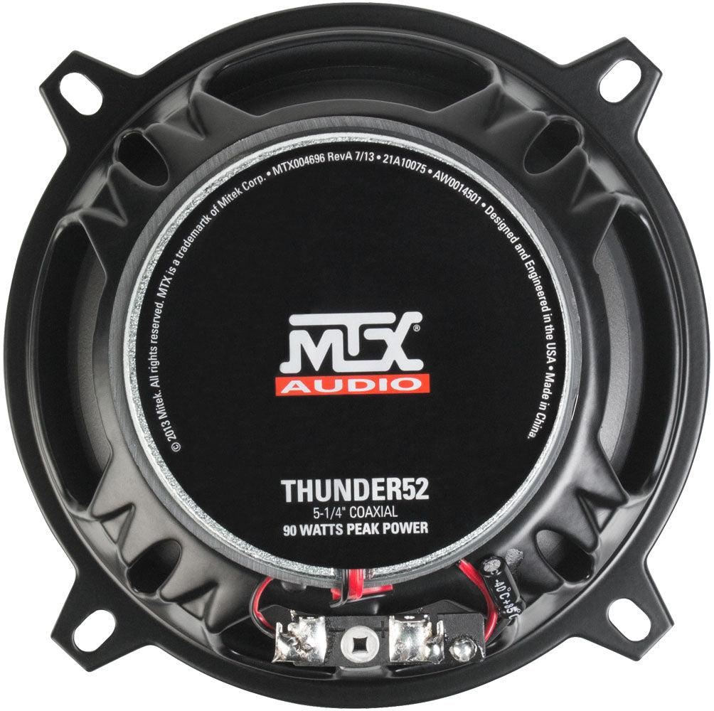 MTX THUNDER SERIES 5.25 2-WAY COAX SPEAKERS THUNDER52