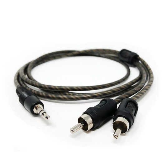 ICONNECTS TWISTED PR 3.5MM TO 2RCA CABLE 1.5M IC35TORCA15