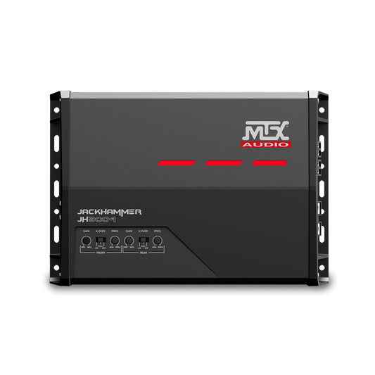 MTX JACKHAMMER 300 WATT RMS 4 CHANNEL AMP JH3004