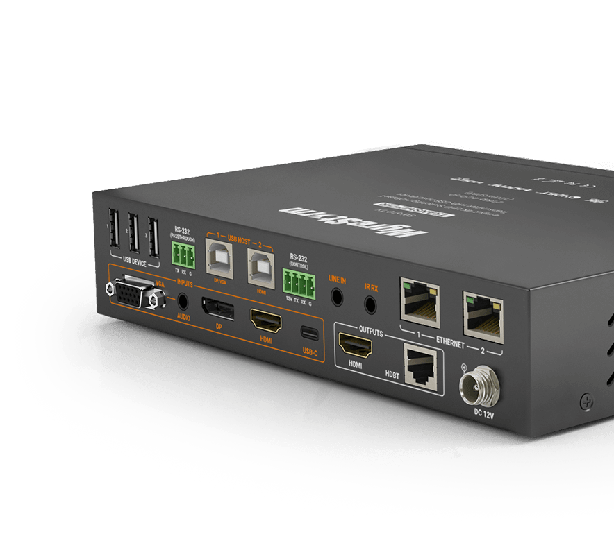 WYRESTORM 4INPU 4K UHD SWITCH TRANSMITTER W/USB HOST SW510TX