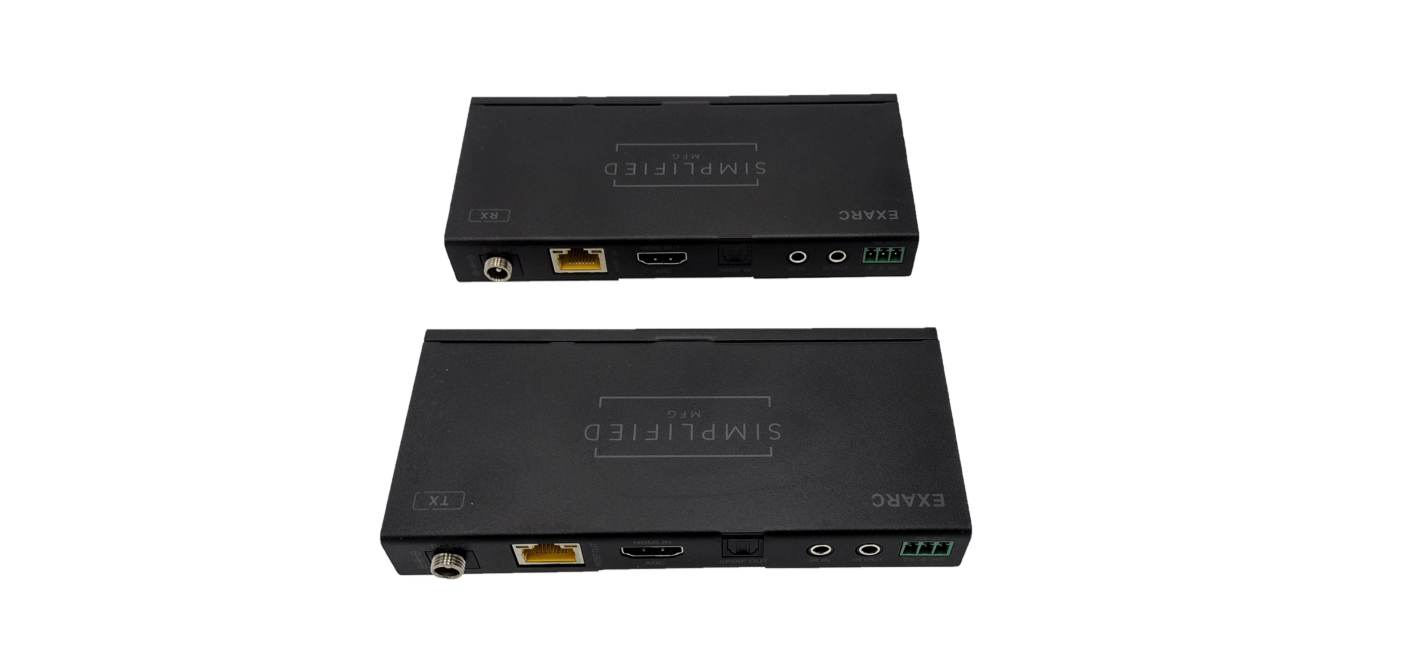 SIMPLIFIED ARC OR S/PDIF AUDIO RETURN W/ AV TO DISPLAY EXARC