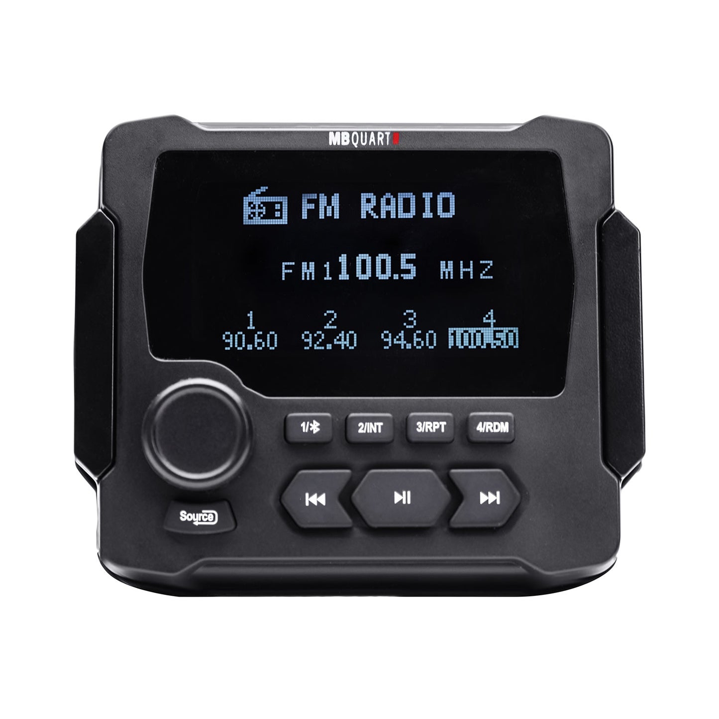 MB QUART GAUGE MOUNT AMPLIFIED SOURCE UNIT  GMRLCD