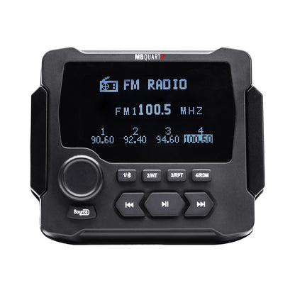 MB QUART GAUGE MOUNT AMPLIFIED SOURCE UNIT  GMRLCD