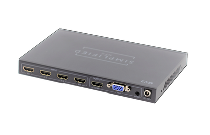 SIMPLIFIED 4 INPUT SCALING HDMI FAST SWITCH MULTIVIEW MV2