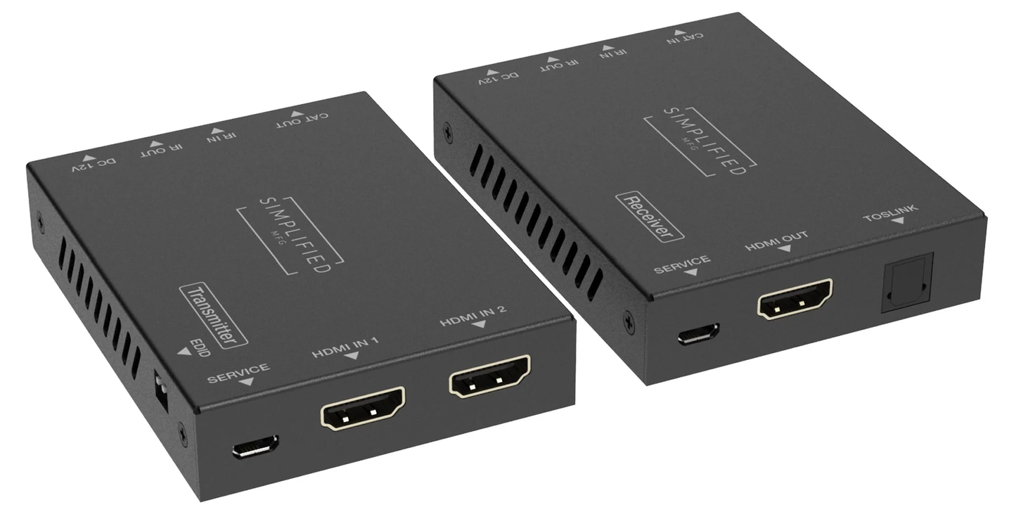 SIMPLIFIED 4K HDMI 2.0B (18GBPS) 50M HDMI KIT EXMICRO2ISW