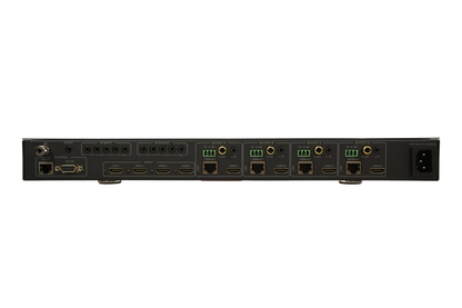 SIMPLIFIED 40M 4X4 SCALING HDMI MATRIX KIT W/ 4 RX M44KT