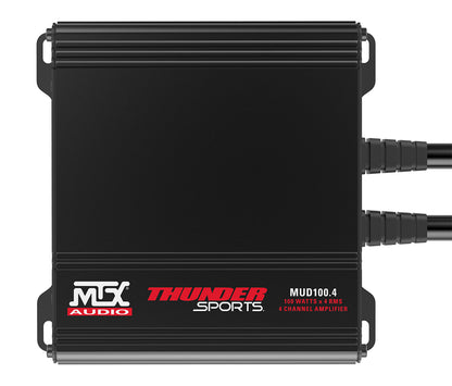 MTX MUD SERIES 100 X 4 RMS @ 2 OHM AMPLIFIER MUD1004