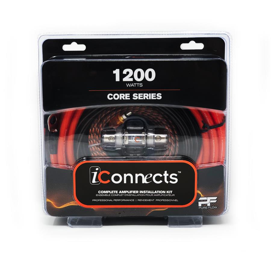 iCONNECTS CORE 4 AWG 1200W AMPLIFIER KIT ICCORE1200