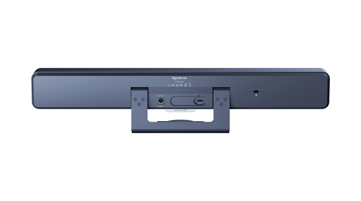 WYRESTORM USB-C VIDEO BAR 4K CAMERA STEREO SPK HALOVX10