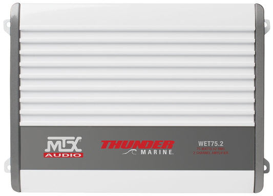 MTX WET SERIES 75 WATTS X 2 RMS @ 2 OHM AMPLIFIER WET752