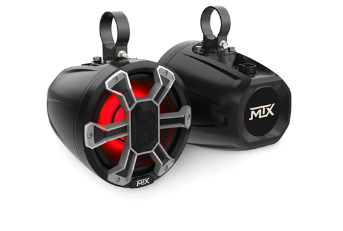 MTX MUD SERIES 6.5 CAGE POD SPEAKER WITH RGB LED'S PS65CBP