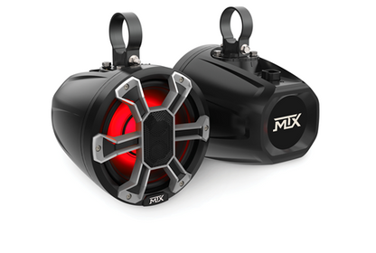 MTX MUD SERIES 6.5 CAGE POD SPEAKER WITH RGB LED'S PS65CBP