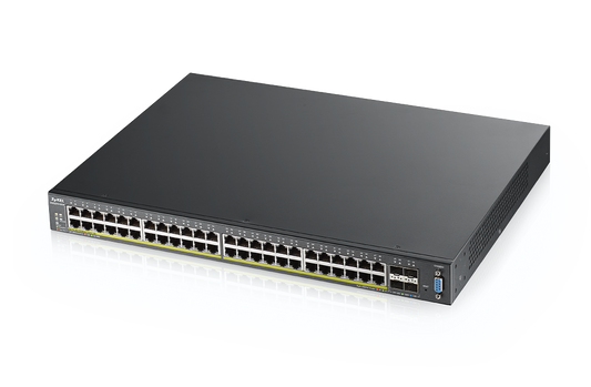 WYRESTORM PRECONFIGURED 48PORT POE SWITCH ZYXXGS221052HP