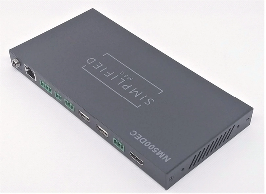 SIMPLIFIED 1080P OVER 1 GBPS NETWORK DECODER NM500DEC