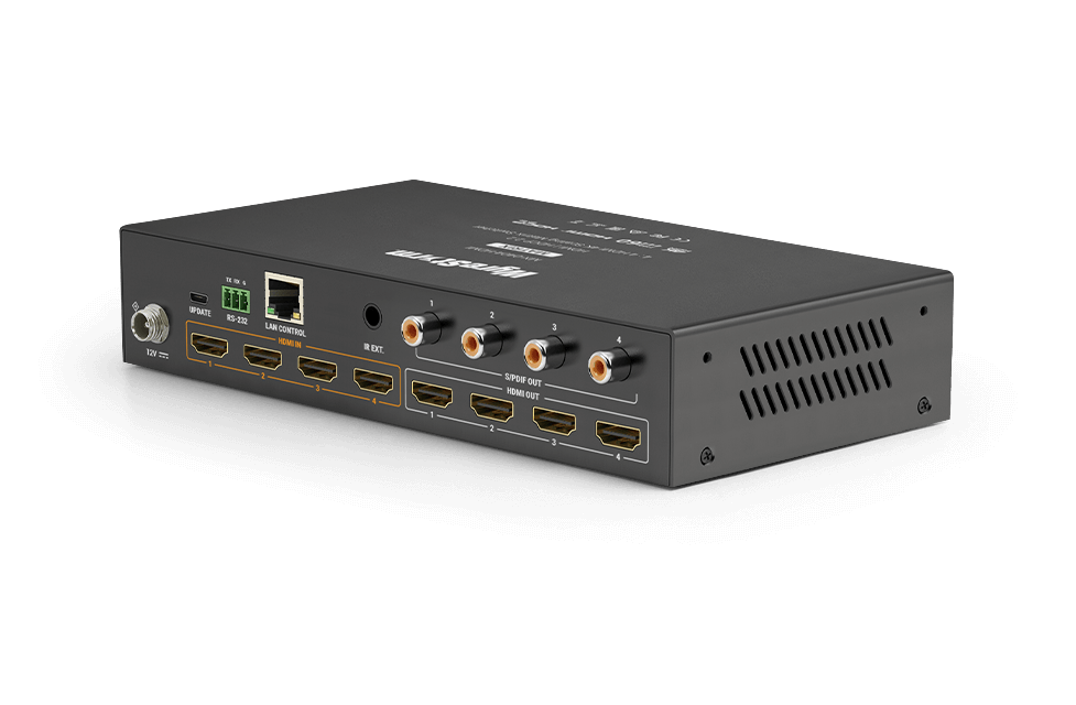 WYRESTORM 4K HDR 4x4 HDMI MATRIX SWITCHER MX0404HDMI