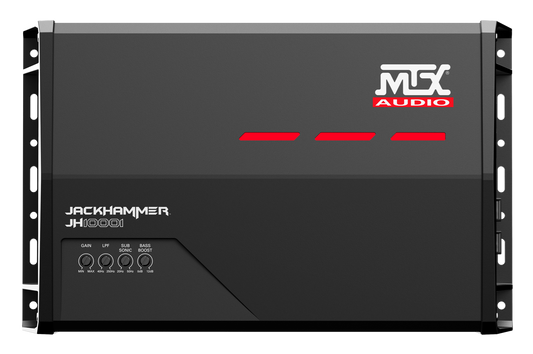 MTX JACKHAMMER 1,100 WATT RMS MONO BLOCK AMP JH10001