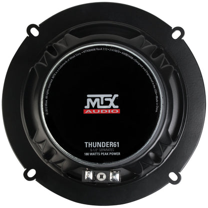 MTX THUNDER SERIES 6.5 COMPONENT SPEAKER SET THUNDER61