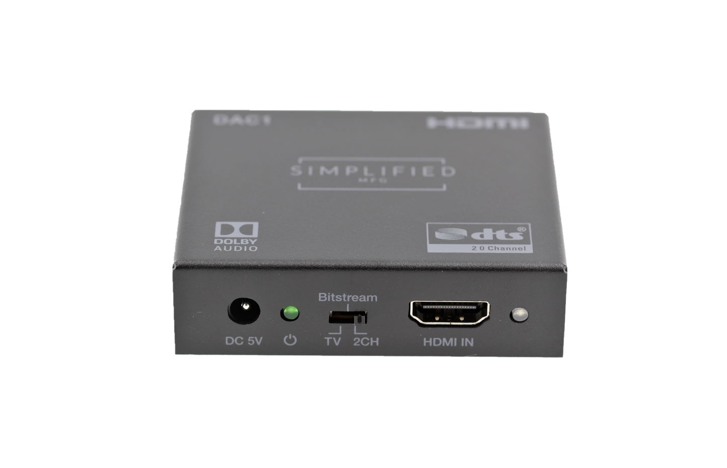 SIMPLIFIED HDMI 2.0B (18 GBPS) AUDIO EXT W/ DOLBY DWNMX DAC1