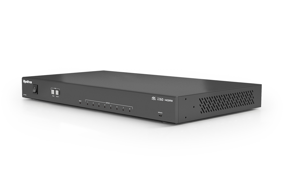 WYRESTORM 4K HDR 1:8 1U RACK-MOUNT HDMI SPLITTER SP618