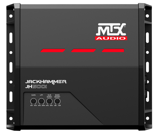 MTX JACKHAMMER 550 WATT RMS MONO BLOCK AMP JH5001