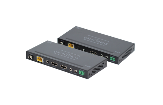 SIMPLIFIED 4K HDMI 2.0B (18GBPS) 120M HDMI EXTENDER KIT EX1L