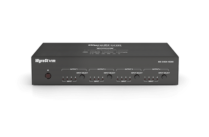 WYRESTORM 4K HDR 4x4 HDMI MATRIX SWITCHER MX0404HDMI