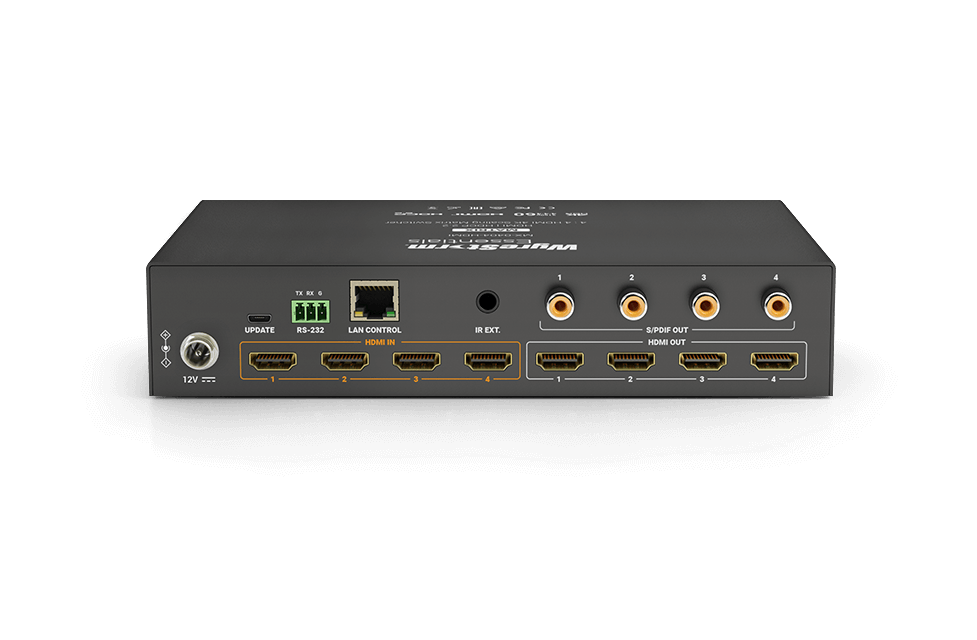 WYRESTORM 4K HDR 4x4 HDMI MATRIX SWITCHER MX0404HDMI