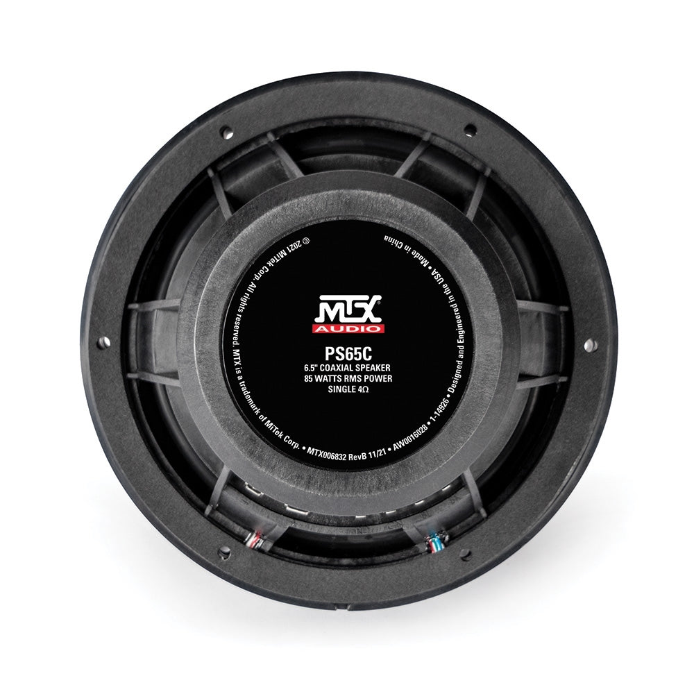 MTX MUD SERIES 6.5 COAXIAL SPEAKER WITH RGB LED'S PS65C