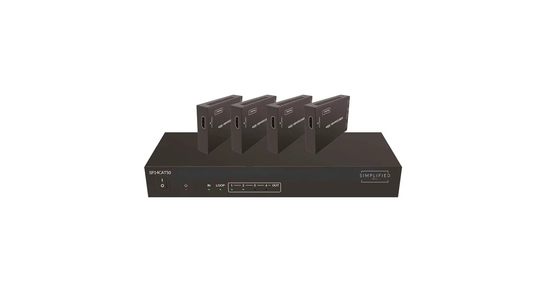 SIMPLIFIED HDMI 2.0B (18 GBPS) 1 TO 4 HDMI SPLIT SP14CAT50