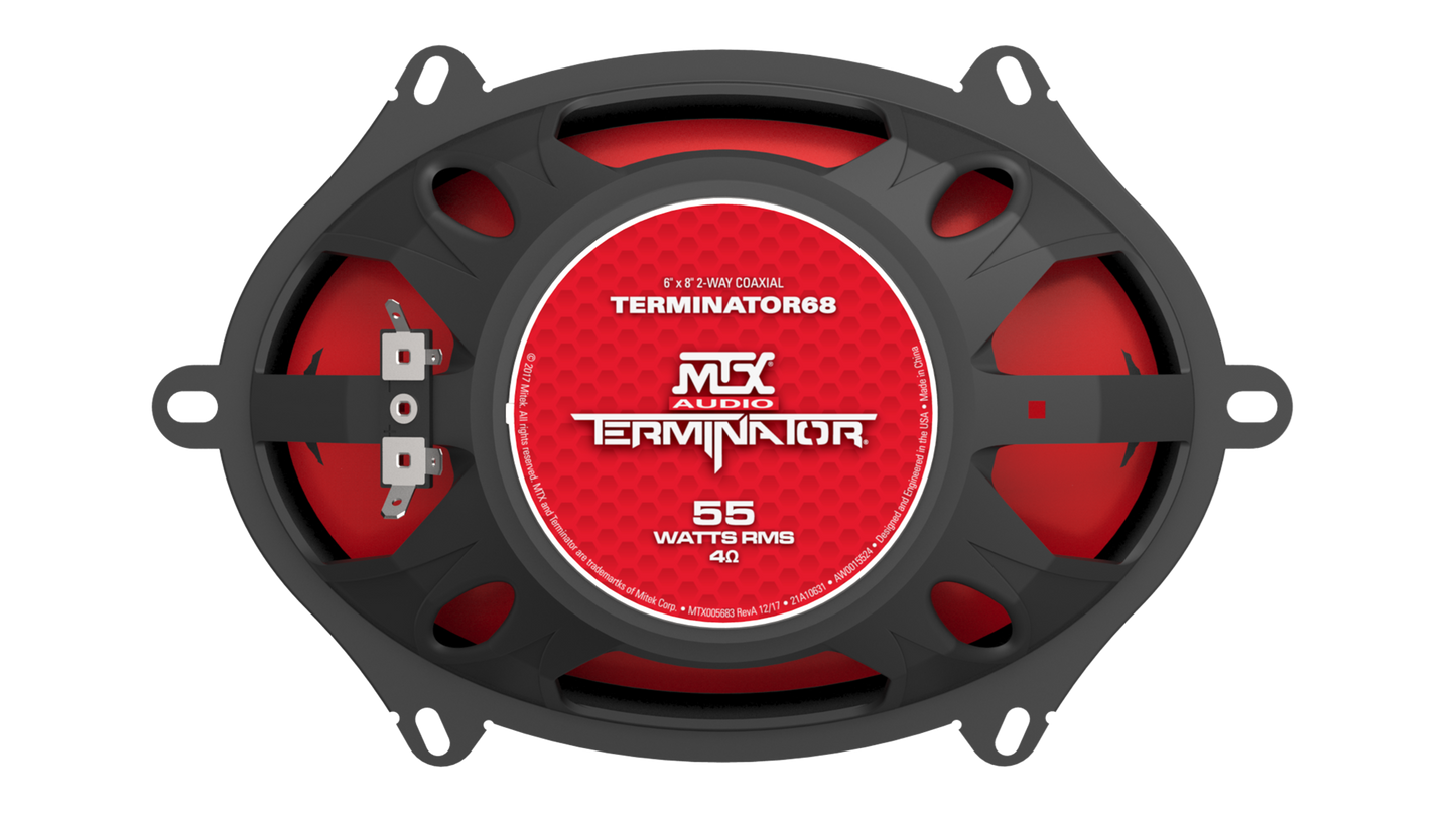 MTX TERMINATOR 6X8 2-WAY COAX SPEAKERS TERMINATOR68