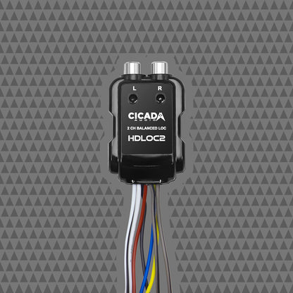 CICADA H-D 2CH LINE OUTPUT CONVERTER W/ LOAD RESIST HDLOC2