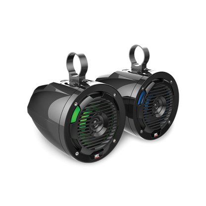 MTX MUD SERIES 6.5 CAGE POD SPEAKER WITH RGB LED'S MUD65PL