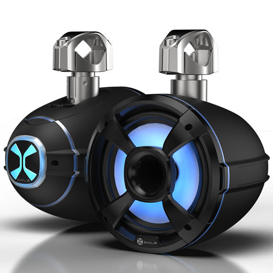EXILE SHIFT SERIES MARINE 8" TOWER SPEAKERS SM8CLAMP