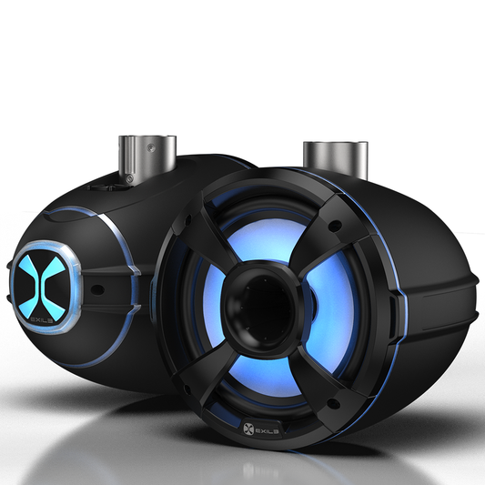 EXILE SHIFT SERIES MARINE 8" TOWER SPEAKERS SM8XMOUNT